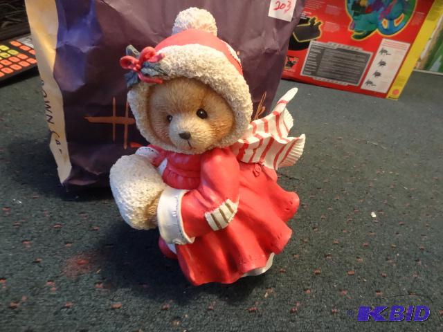 lot 203 image: 1992 Cherished Teddies porcelain bear, serial...