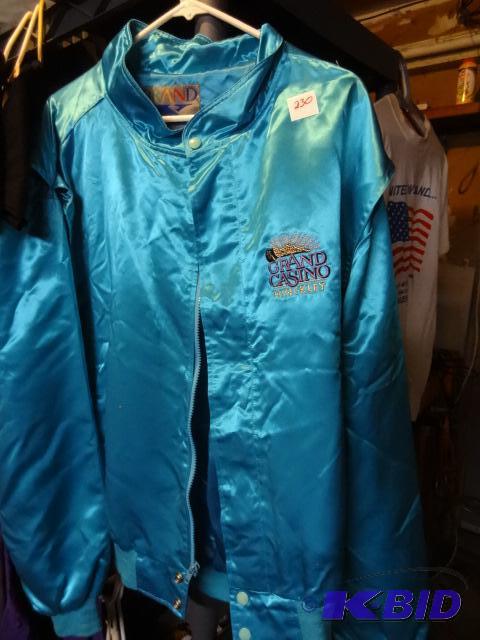 lot 230 image: Hinckley Grand Casino womens satin jacket si...