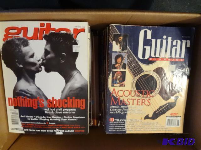 lot 241 image: Large box of approx. 80 to 100 or more Guitar...