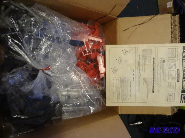 lot 248 image: Visible V8 model engine kit by Revell, unasse...