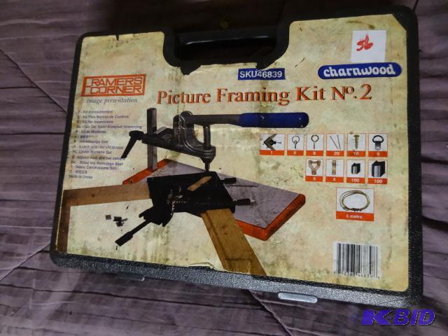lot 56 image: Framers Corner Picture Framing Kit...