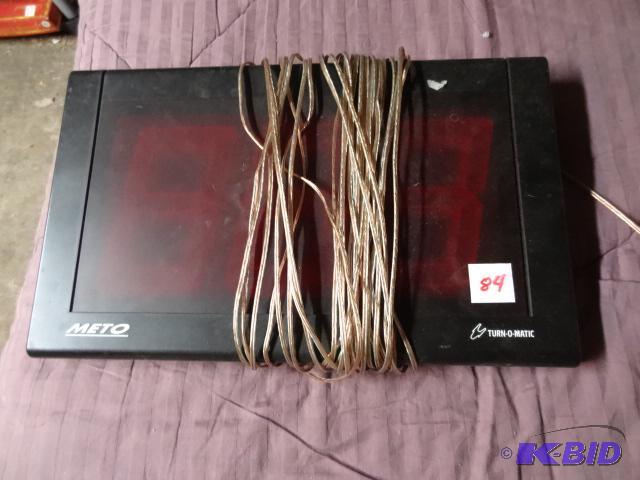 lot 84 image: Turn O Matic 3 digit LED readout, Take A Numb...