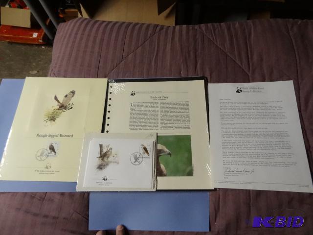 lot 85 image: World Wildlife Fund stamp collecting kits, 8 ...