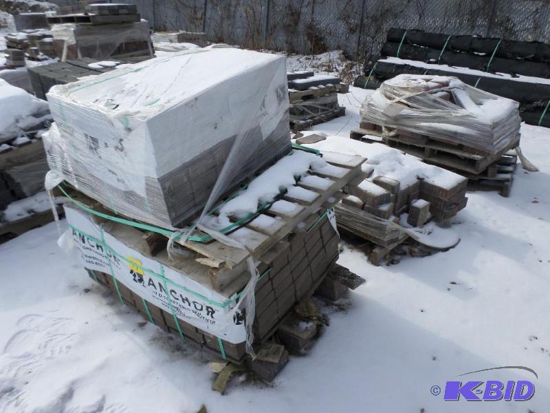 (4) Pallets Of Anchor Tumbled &amp Non-Tumbl...