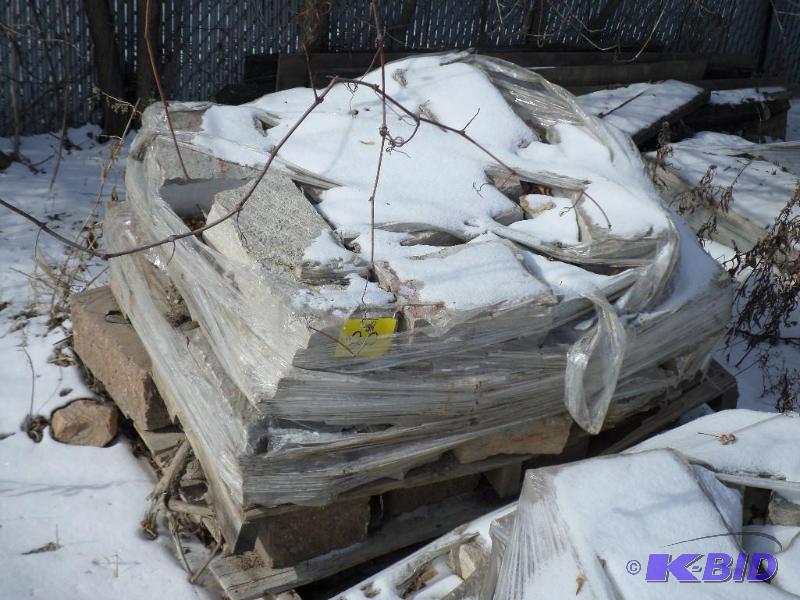 (2) Pallets Of Natural Stone Landscape Block...