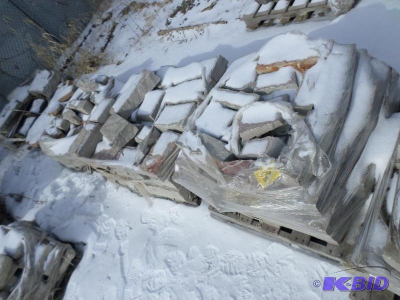 (5) Pallets Of Misc Landscape Block...