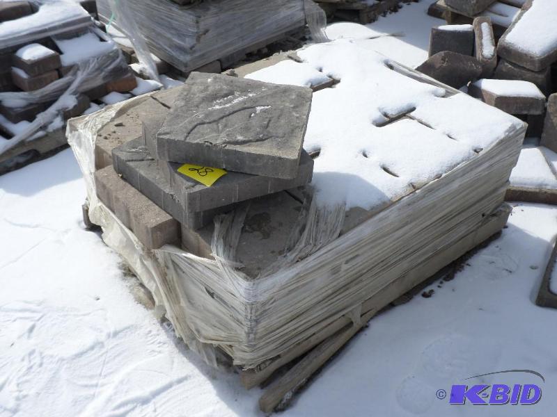 Pallet Of Non-Tumbled Paver Stones...