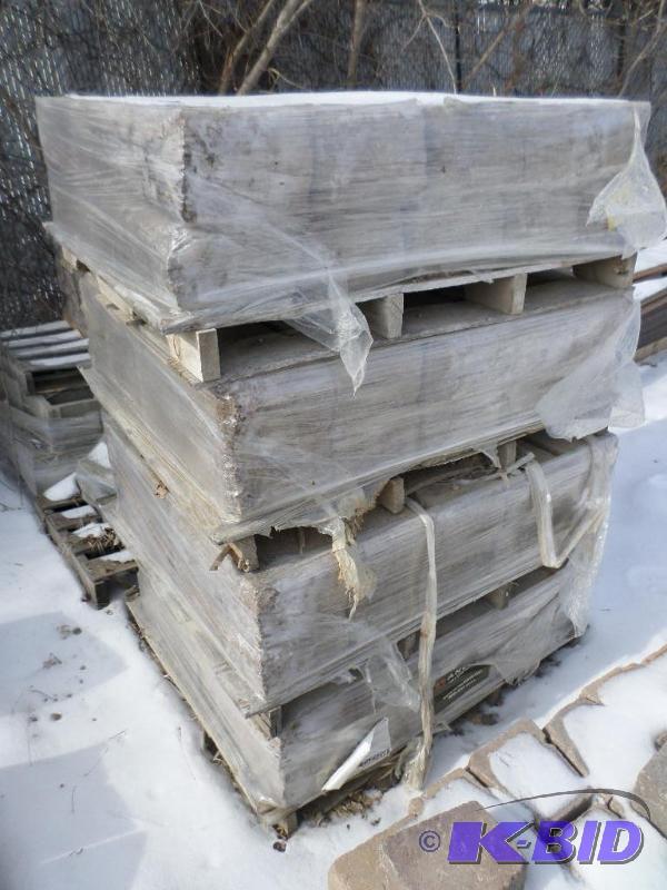(4) Pallets Of Tumbled Landscape Block...