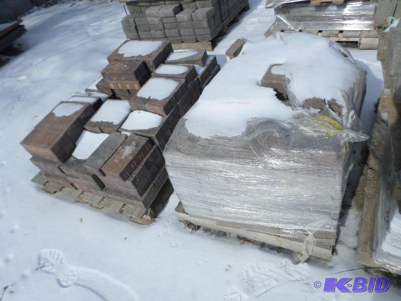 (2) Pallets Of Non-Tumbled Paver Stones...