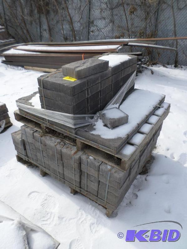 (2) Pallets Of Anchor Non-Tumbled Paver Stone...