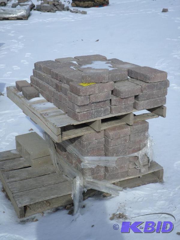 (2) Pallets Of Misc Non-Tumbled Paver Stones...