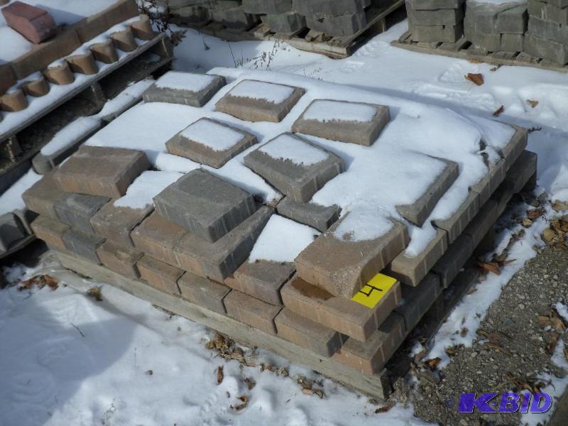 Pallet Of Misc Tumbled Paver Stones...