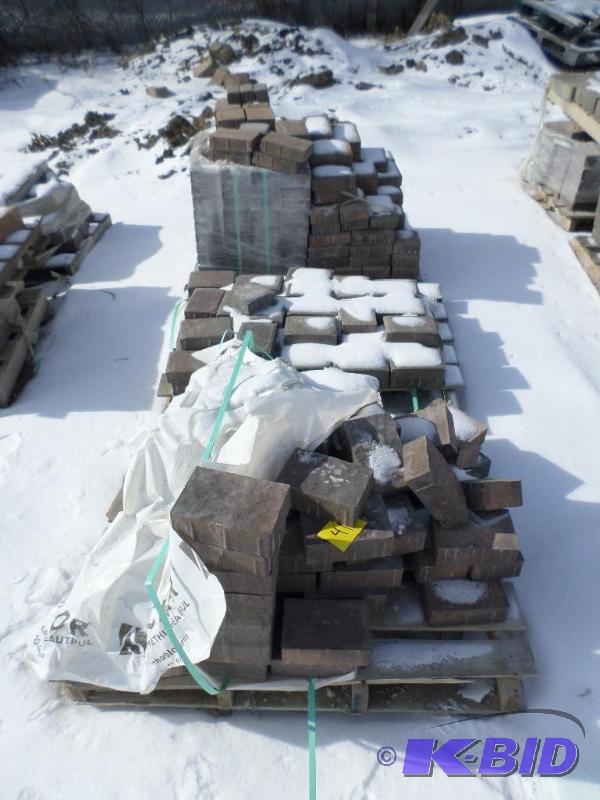 (3) Pallets Of Anchor Paver Stones...