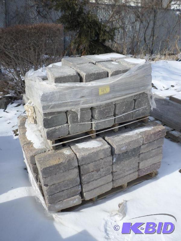 (2) Pallets Of Tumbled Paver Stones...