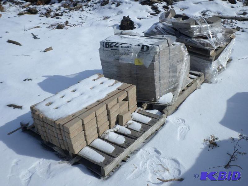 (4) Pallets Of Misc Tumbled &amp Non-Tumbled...