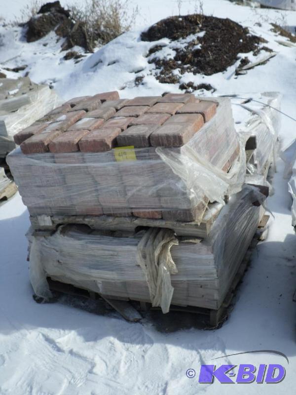 (3) Pallets Of Misc Paver Stones...