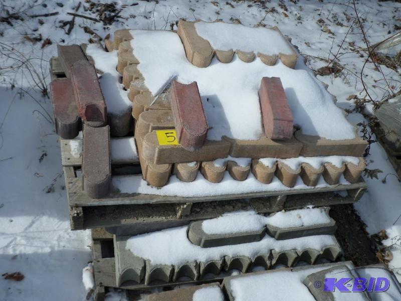 (2) Pallets Of Misc Inter-Locking Non-Tumbled...