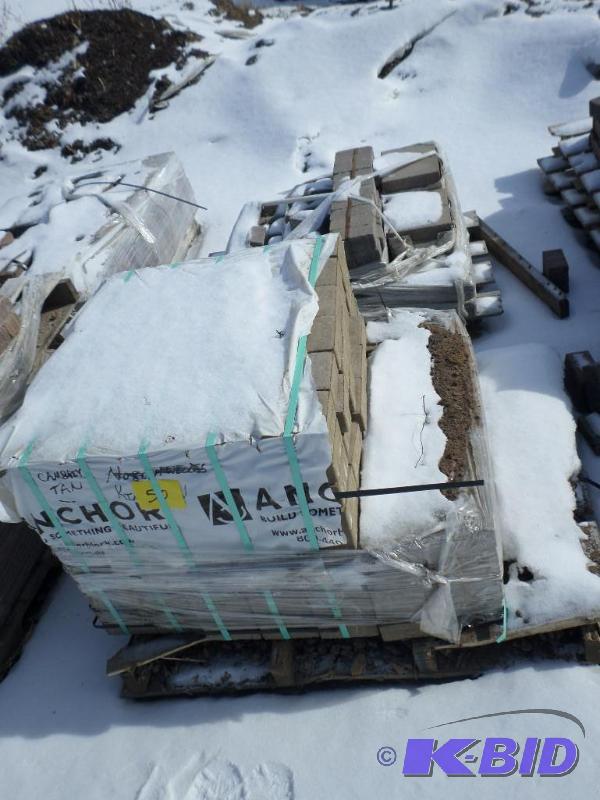 (2) Pallets Of Misc Non-Tumbled Paver Stones...