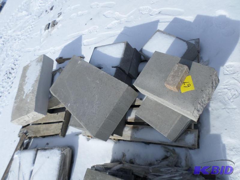 (2) Pallets Of Large Landscape Blocks...