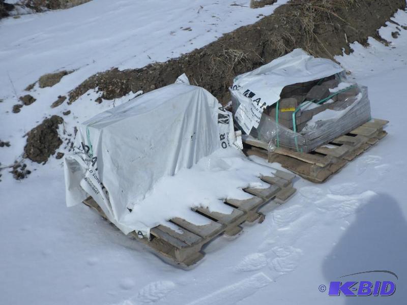 (2) Pallets Of Misc Anchor Paver Stones...