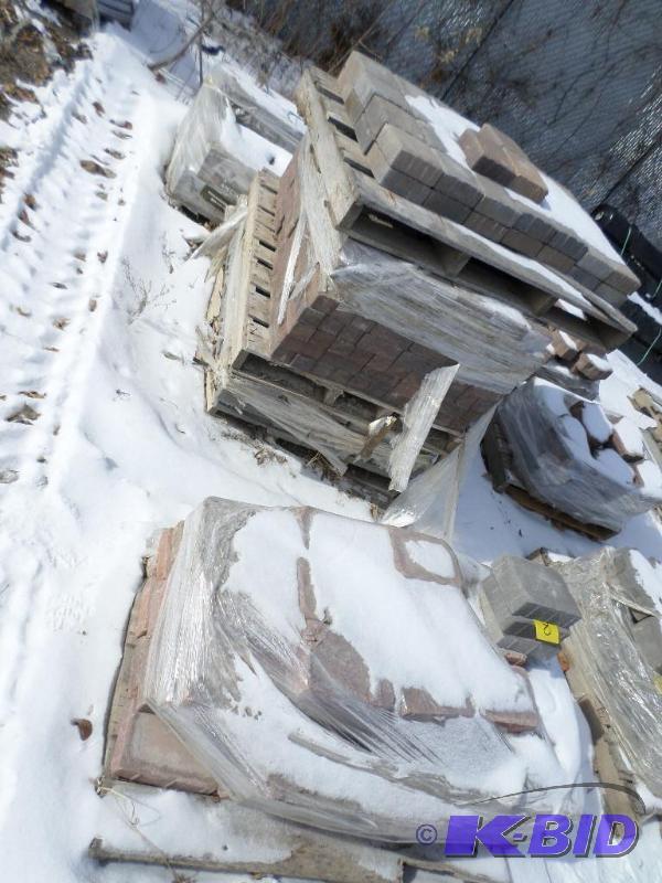 (5) Pallets Of Misc Tumbled Paver Stones...