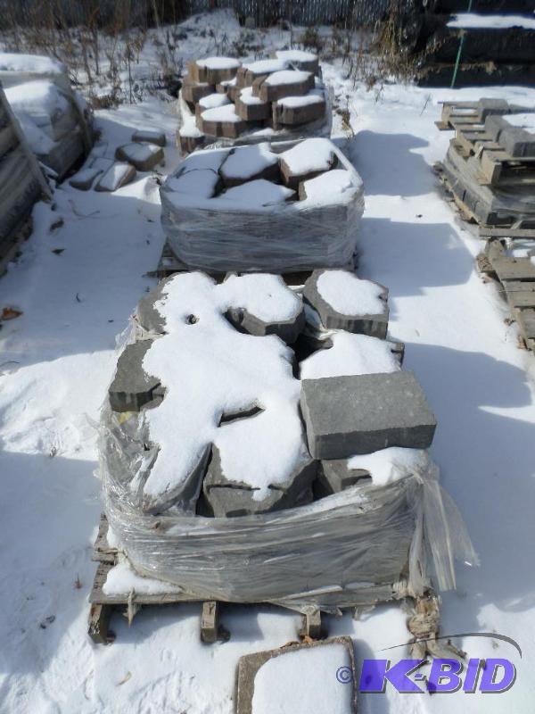 (3) Pallets Of Misc Tumbled Paver Stones...