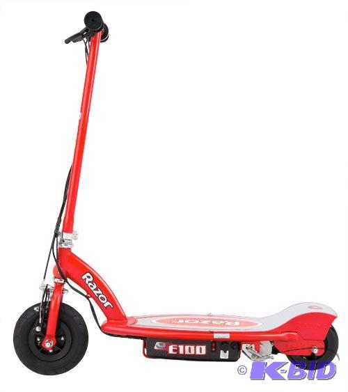 lot 10 image: New Razor E100&nbspElectric Scooter - MSRP $...