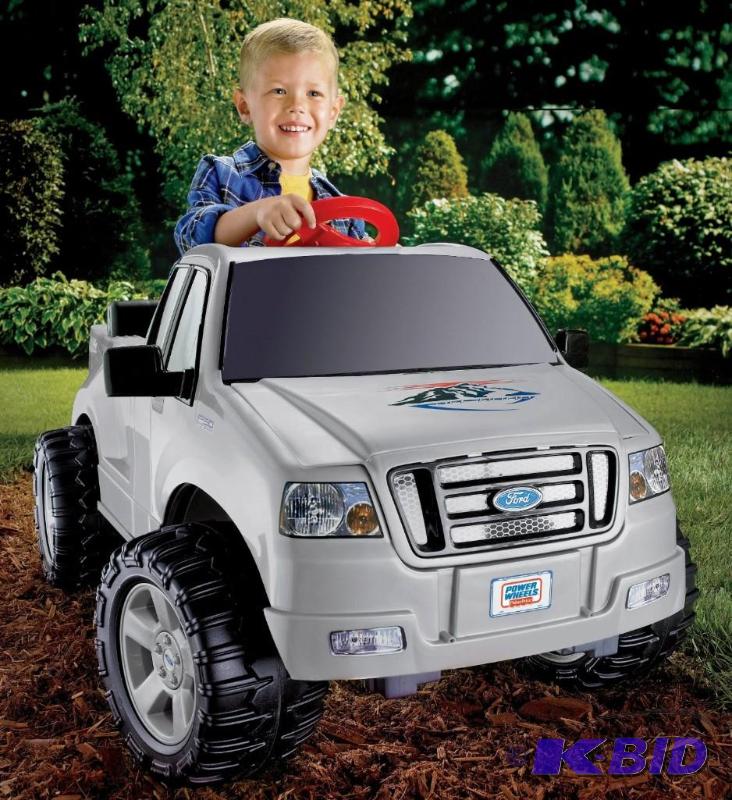 lot 2 image: New Fisher Price Powerwheels&nbspFord F-150 ...