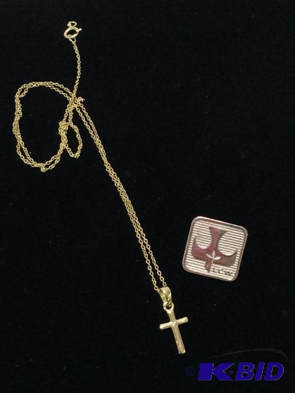 lot 15 image: Religious Jewelry - STERLING