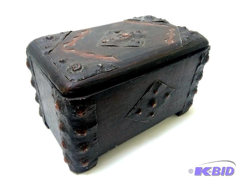lot 5 image: Gothic Religious Chest