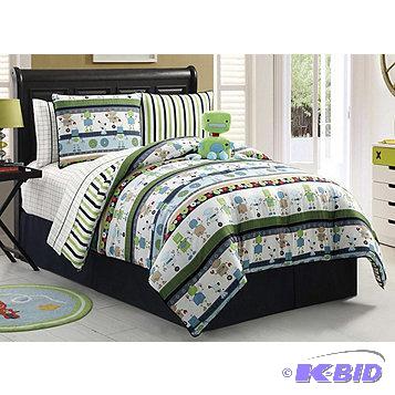 New&nbspRobot 7-Pc. Bed Set with Bonus Zooma...