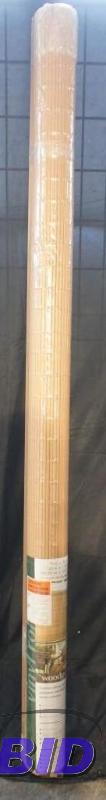 New Vinyl Roll-up Shade - Wood Grain- 72&quot...