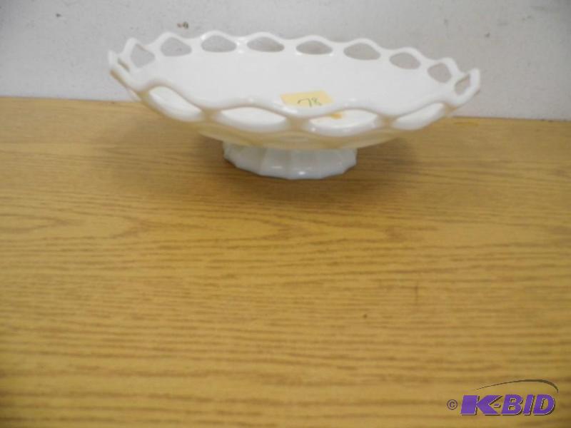 Milk Glass Bowl