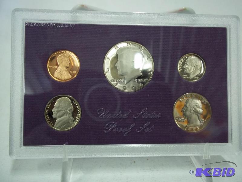 lot 2 image: United States Proof Set 1984...