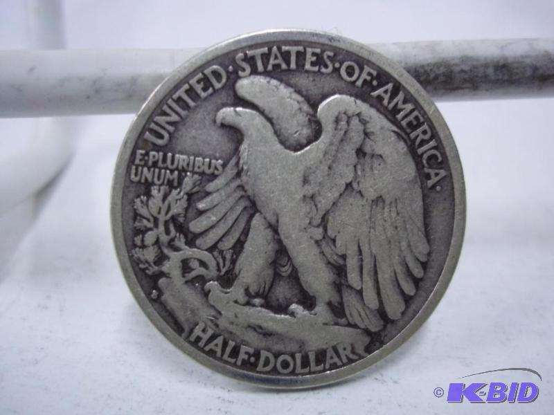 lot 65 image: 1936 Walking Liberty Half Dollar...