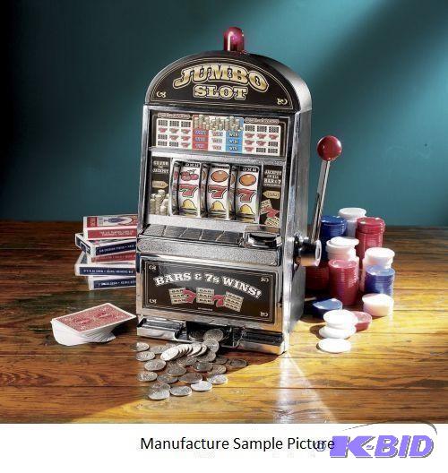 lot 114 image: Jumbo Slot Machine Savings Bank - Enjoy excit...
