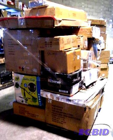 lot 178 image: Salvage Lot  Salvage Pallet 1 - All items hav...