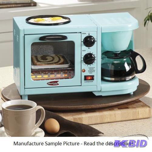 lot 31 image: Americana Collection 3 in 1 Mini Breakfast Sh...