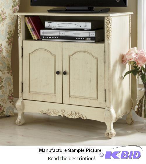 lot 74 image: Ivory TV Stand - If your preferred style is a...