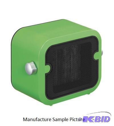 lot 87 image: Twin Star Personal Heater - Lime Green - 9&qu...