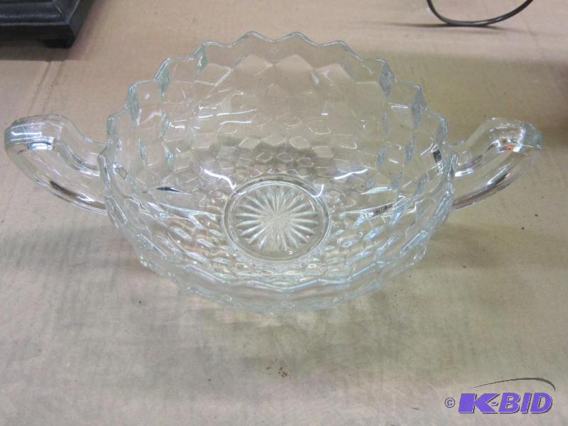 lot 27 image: Decorative Fostoria Bowl