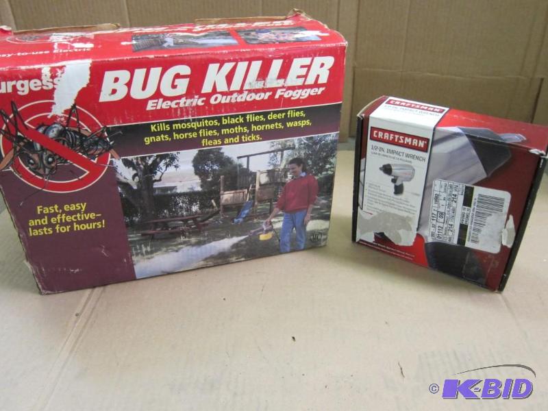 lot 36 image: Bug Killer and Impact Wrench