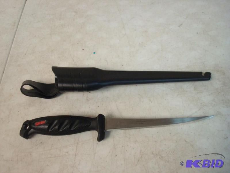 lot 12 image: Rapala&nbspFilet Knife With Sharpening Sheat...