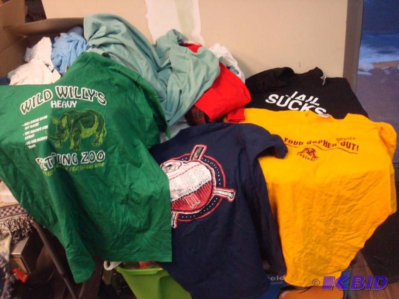 lot 165 image: Lot Of T-Shirts Good Condition ...