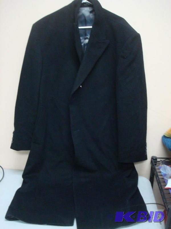 lot 199 image: Calvin Klein Long Coat Wool Blend Maybe Cashm...