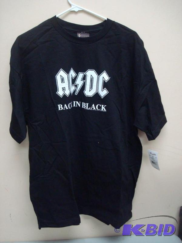 lot 201 image: New ACDC Shirt Size XL...