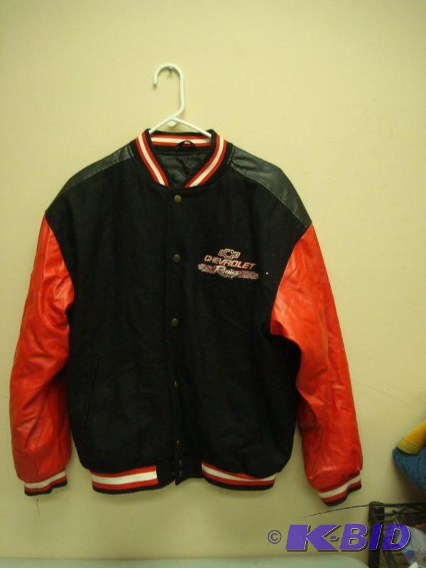 lot 211 image: Chevrolet Racing Letter Style Jacket Size Med...