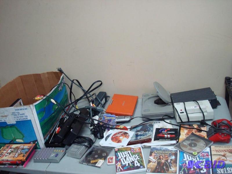 lot 36 image: Lot Of Video Game Consoles, Games, And Items ...
