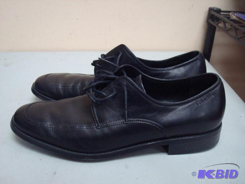 lot 39 image: Pair Of Calvin Klein Leather Mens Shoes Size ...