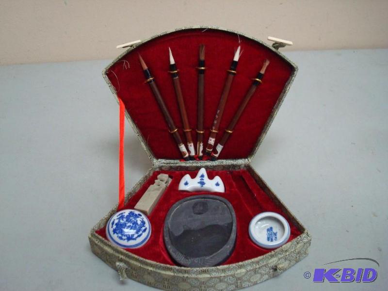 lot 50 image: Calligraphy&nbspSet...